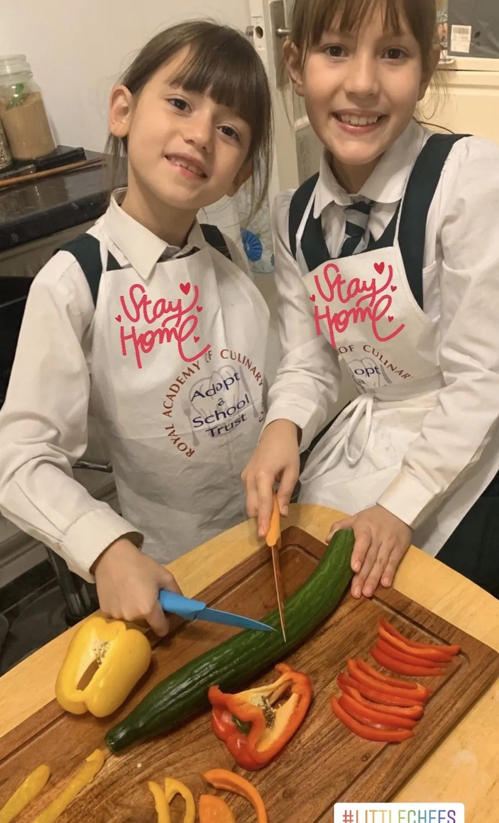 "Cooking with Friends" – sessões infantis pelo Zoom
